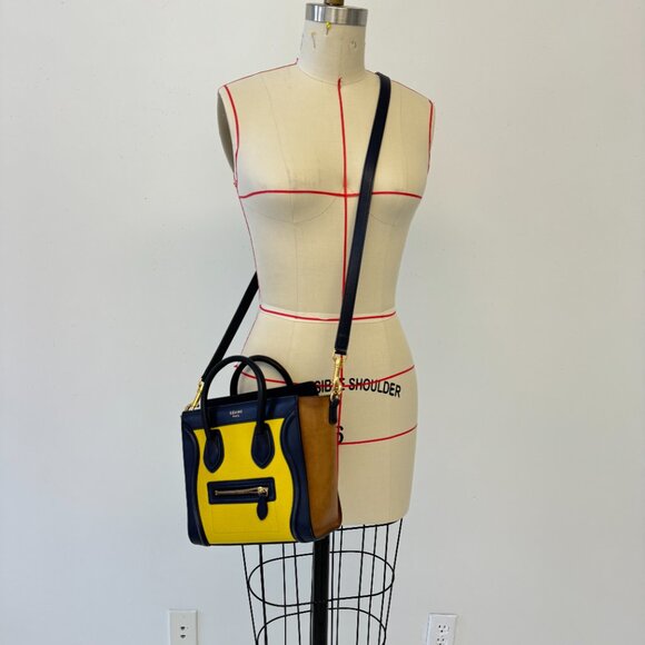 Great condition Celine Leather Luggage Nano with dust bag - Picture 2 of 14